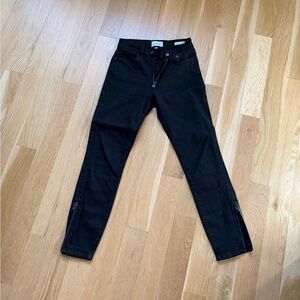 PAIGE Black Denim Jeans